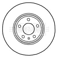 BORG & BECK Тормозной диск BBD4689